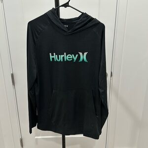 Hurley Long Sleeve Sun Shirt Hoodie SPF Men’s Large